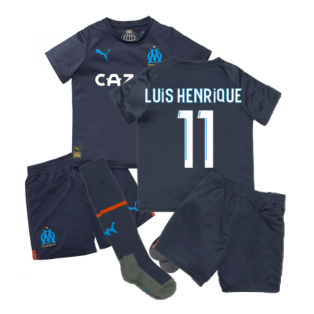 2022-2023 Marseille Away Mini Kit (LUIS HENRIQUE 11)