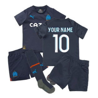 2022-2023 Marseille Away Mini Kit (Your Name)