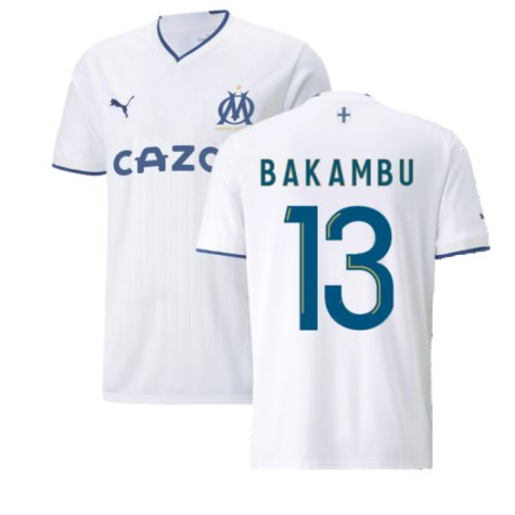 2022-2023 Marseille Home Shirt (BAKAMBU 13)