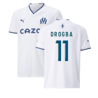2022-2023 Marseille Home Shirt (Kids) (DROGBA 11)