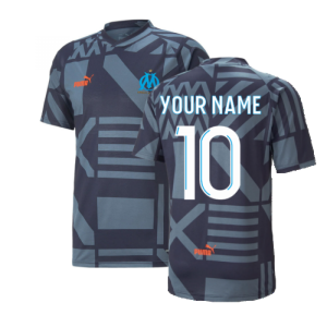 2022-2023 Marseille Pre-Match Jersey (French Night)