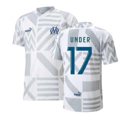 2022-2023 Marseille Pre-Match Jersey (White) (UNDER 17)