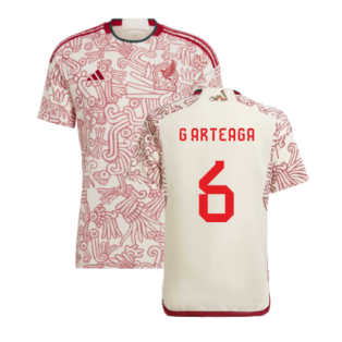 2022-2023 Mexico Away Shirt (G ARTEAGA 6)