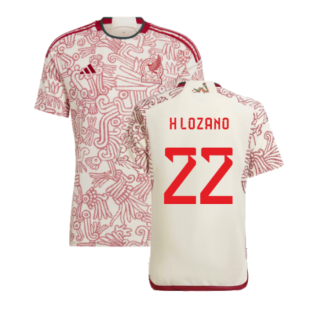 2022-2023 Mexico Away Shirt (H LOZANO 22)