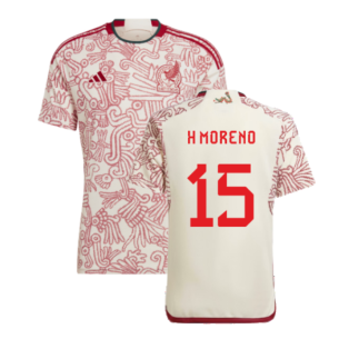 2022-2023 Mexico Away Shirt (H MORENO 15)