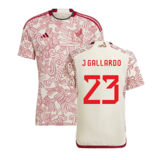 2022-2023 Mexico Away Shirt (J GALLARDO 23)