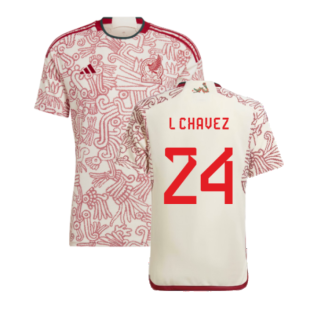 2022-2023 Mexico Away Shirt (L CHAVEZ 24)