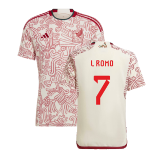 2022-2023 Mexico Away Shirt (L ROMO 7)
