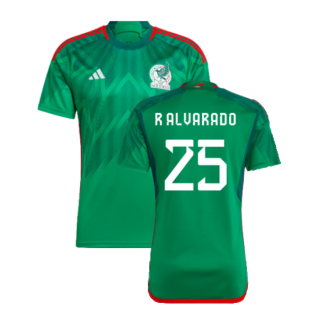 2022-2023 Mexico Home Shirt (R ALVARADO 25)