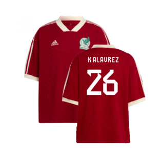 2022-2023 Mexico Icon 34 Jersey (K ALAVREZ 26)