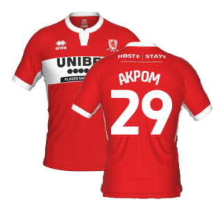 2022-2023 Middlesbrough Home Shirt (AKPOM 29)