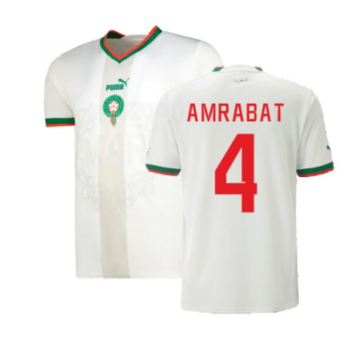 2022-2023 Morocco Away Shirt (AMRABAT 4)