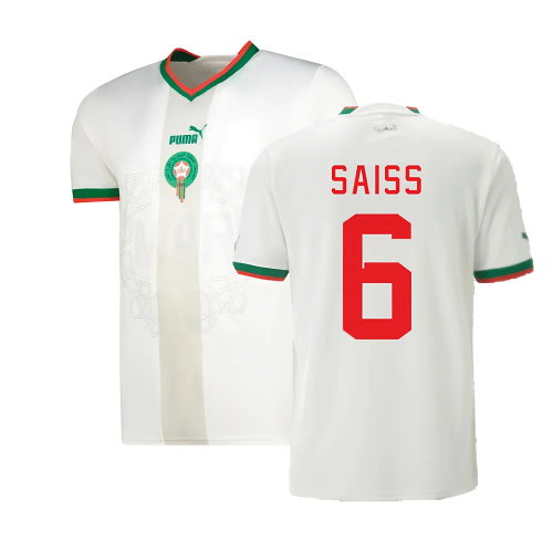2022-2023 Morocco Away Shirt (SAISS 6)
