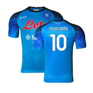 2022-2023 Napoli Home Authentic Shirt (Your Name)