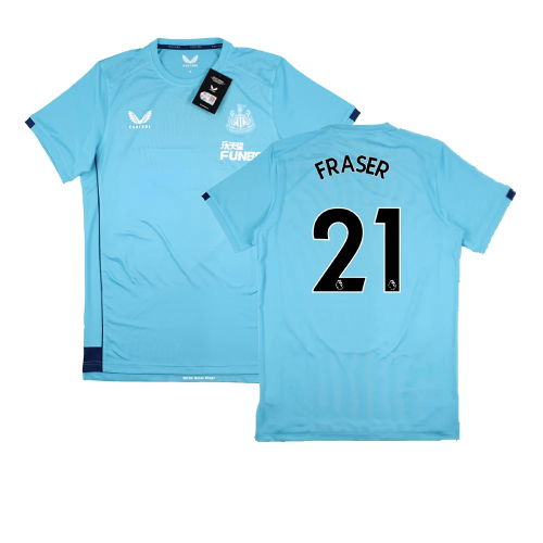 2022-2023 Newcastle Coaches Travel Tee (Sky Blue) (FRASER 21)
