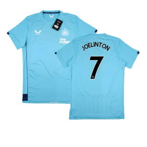 2022-2023 Newcastle Coaches Travel Tee (Sky Blue) (JOELINTON 7)