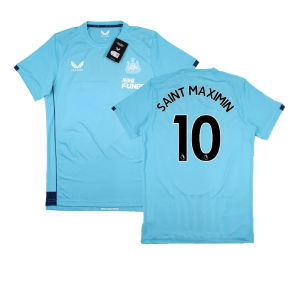 2022-2023 Newcastle Coaches Travel Tee (Sky Blue) (SAINT MAXIMIN 10)