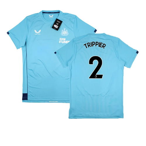 2022-2023 Newcastle Coaches Travel Tee (Sky Blue) (TRIPPIER 2)