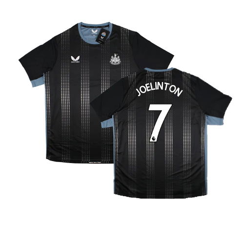 2022-2023 Newcastle Staff Training Tee (Black) (JOELINTON 7)