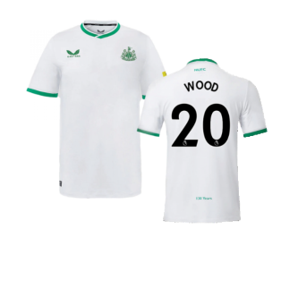 2022-2023 Newcastle United Away Shirt (Kids) (WOOD 20)