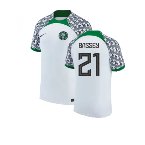 2022-2023 Nigeria Away Shirt (Bassey 21)