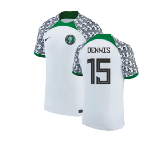 2022-2023 Nigeria Away Shirt (DENNIS 15)