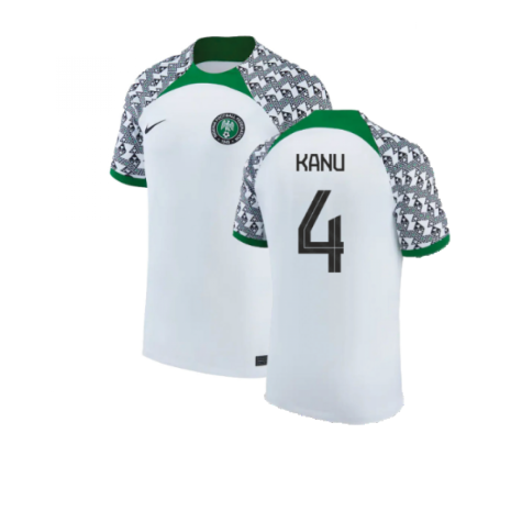 2022-2023 Nigeria Away Shirt (KANU 4)