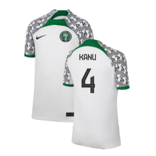 2022-2023 Nigeria Away Shirt (Kids) (KANU 4)