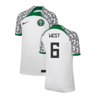 2022-2023 Nigeria Away Shirt (Kids) (WEST 6)
