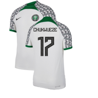 2022-2023 Nigeria Away Vapor Shirt (CHUKWUEZE 17)