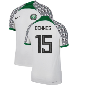 2022-2023 Nigeria Away Vapor Shirt (DENNIS 15)