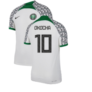 2022-2023 Nigeria Away Vapor Shirt (OKOCHA 10)