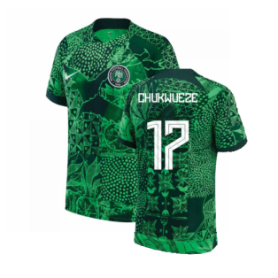 2022-2023 Nigeria Home Shirt (CHUKWUEZE 17)