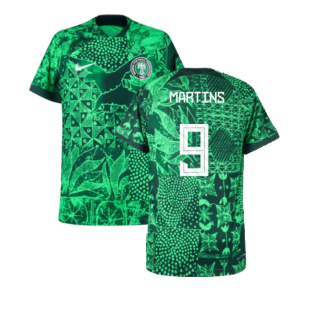 2022-2023 Nigeria Home Vapor Shirt (MARTINS 9)