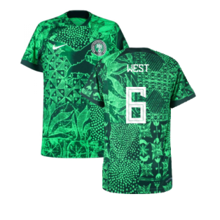 2022-2023 Nigeria Home Vapor Shirt (WEST 6)
