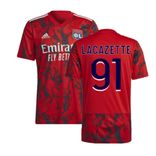2022-2023 Olympique Lyon Away Shirt (LACAZETTE 91)