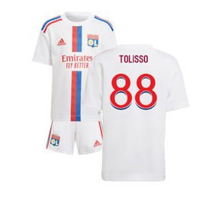 2022-2023 Olympique Lyon Home Mini Kit (TOLISSO 88)