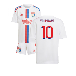 2022-2023 Olympique Lyon Home Mini Kit (Your Name)