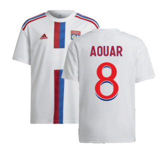 2022-2023 Olympique Lyon Home Shirt (Kids) (AOUAR 8)