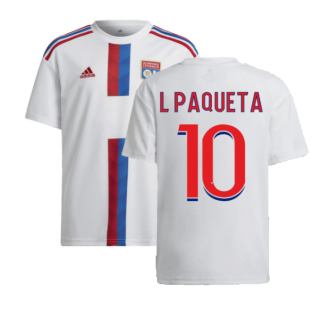 2022-2023 Olympique Lyon Home Shirt (Kids) (L PAQUETA 10)