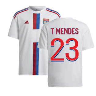 2022-2023 Olympique Lyon Home Shirt (Kids) (T MENDES 23)