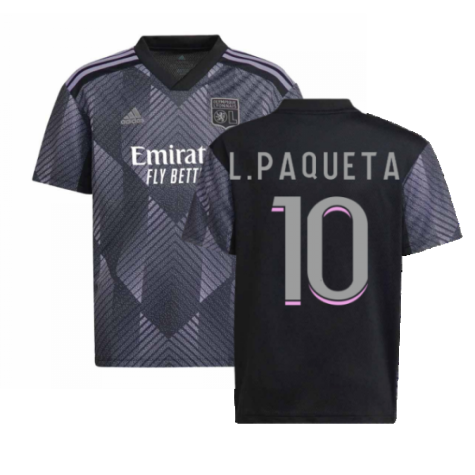 2022-2023 Olympique Lyon Third Shirt (Kids) (L.PAQUETA 10)