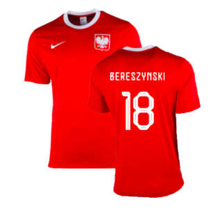 2022-2023 Poland Away Dri-Fit Football Shirt (Bereszynski 18)