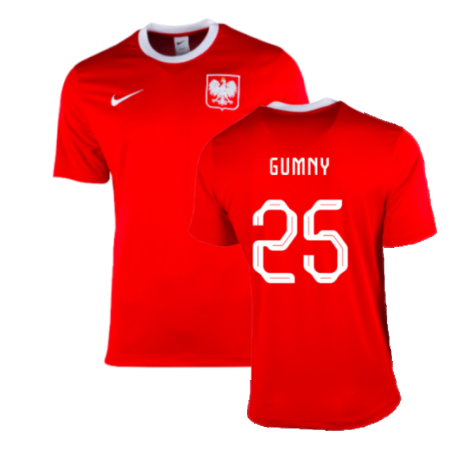2022-2023 Poland Away Dri-Fit Football Shirt (Gumny 25)