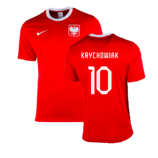2022-2023 Poland Away Dri-Fit Football Shirt (Krychowiak 10)