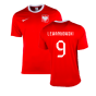 2022-2023 Poland Away Dri-Fit Football Shirt (Lewandowski 9)