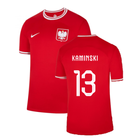 2022-2023 Poland Away Shirt (Kids) (Kaminski 13)