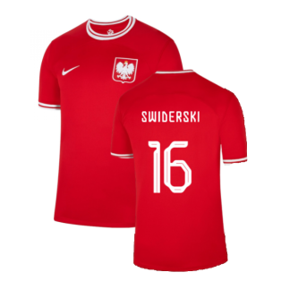 2022-2023 Poland Away Shirt (Kids) (Swiderski 16)