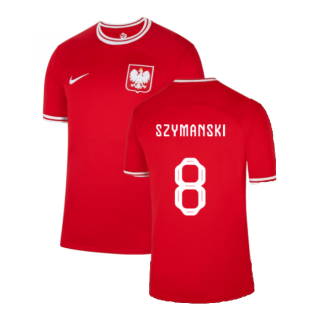2022-2023 Poland Away Shirt (Kids) (Szymanski 8)