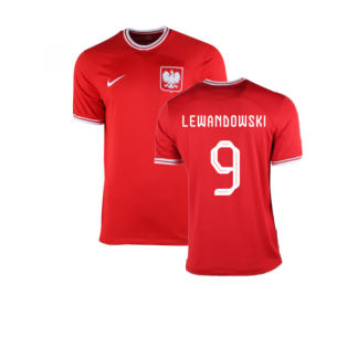 2022-2023 Poland Away Shirt (Ladies) (Lewandowski 9)